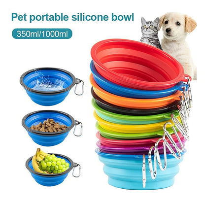 PawsEase Foldable Silicone Pet Bowl
